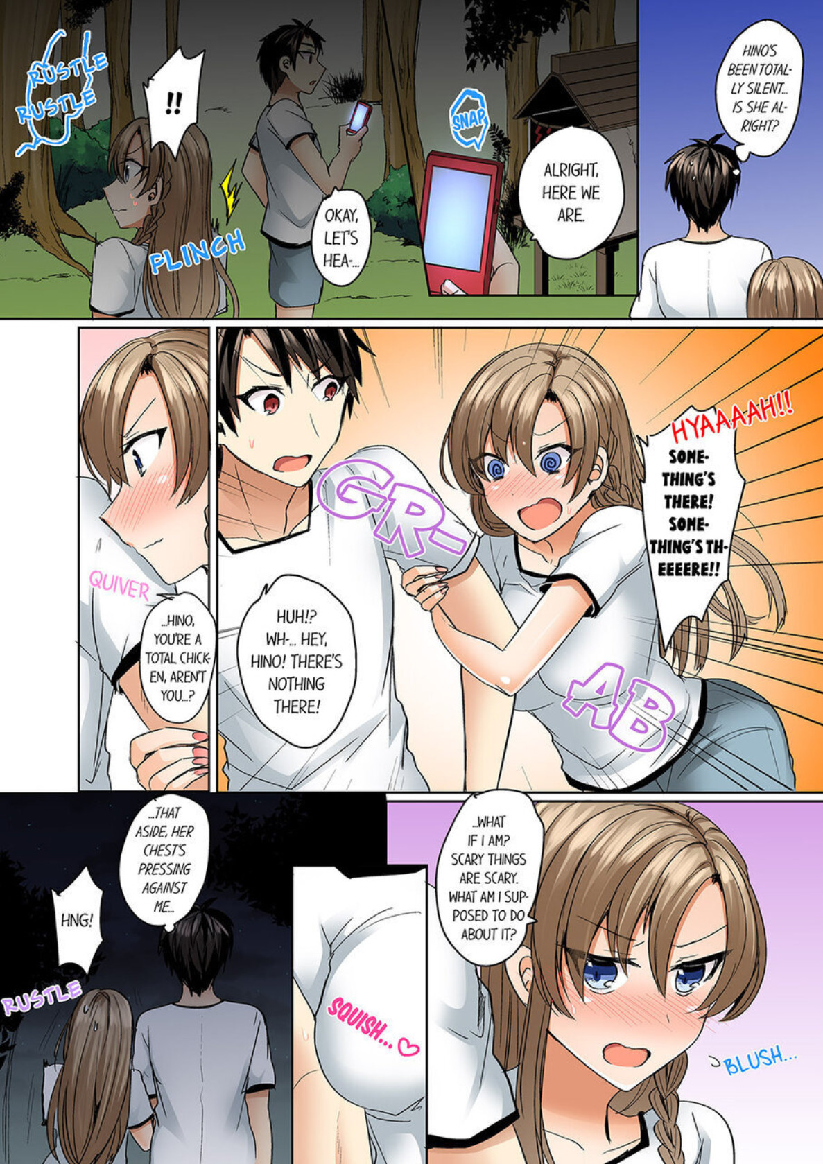 Hentai Manga Comic-My Swimsuit Slipped... And it went in!? A Mixed Synchronized Swimming Club with More Than Just Nip Slips in Store! ~ 1-Read-93